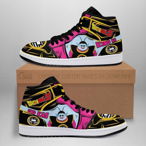 King Kai Sneakers Custom Anime DB Shoes